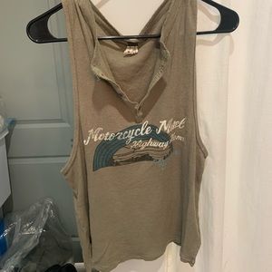 Vintage Free People Graphic Tank